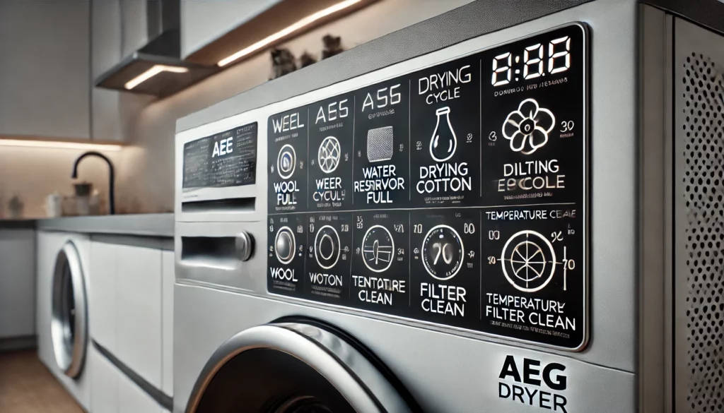 aeg droger symbolen betekenis